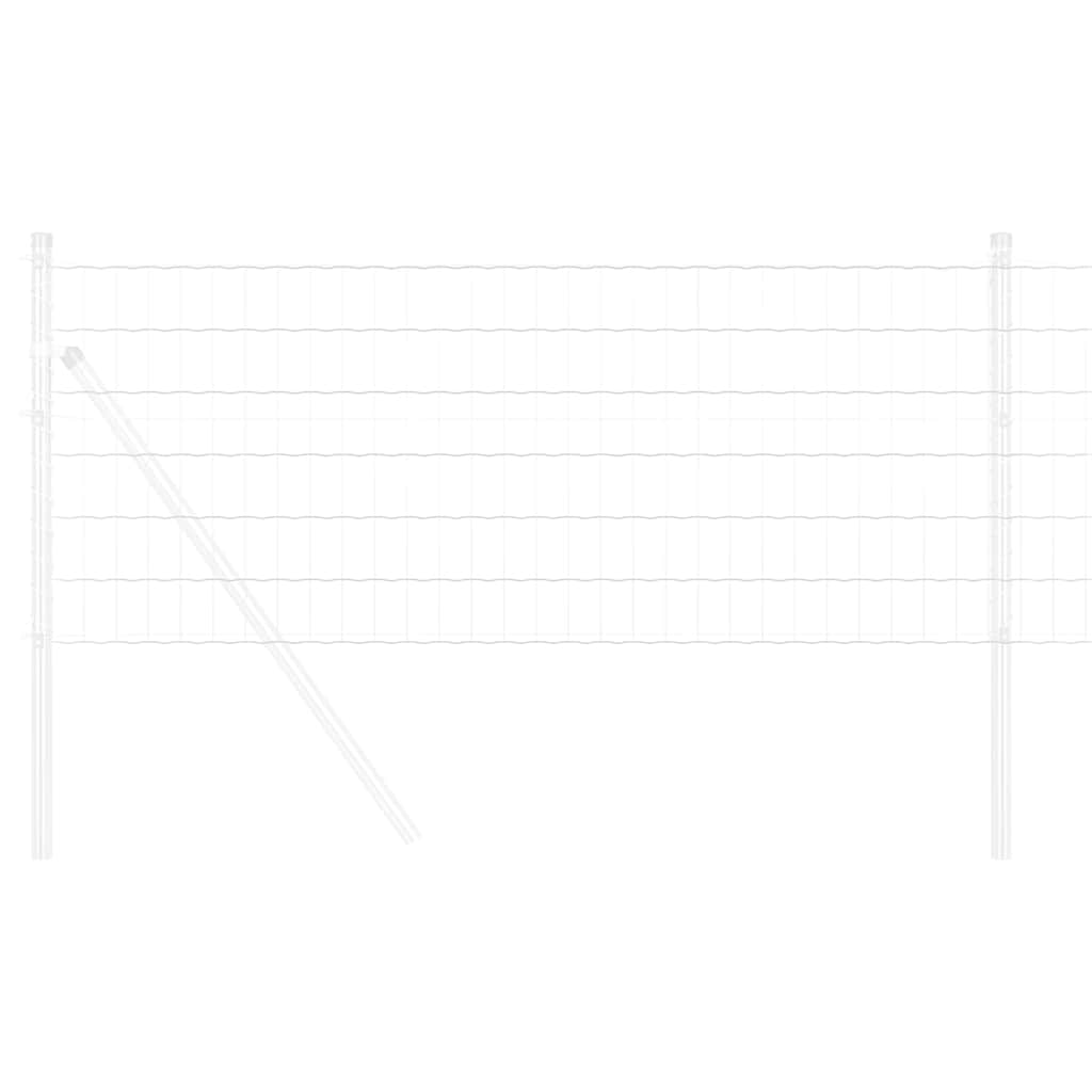 Euro gjerde 0,8 x 10 m PVC-belagt jern
