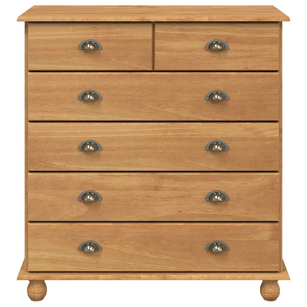 Skap med skuffer ASKIM Brun 91 x 40 x 95,5 cm Massiv furu
