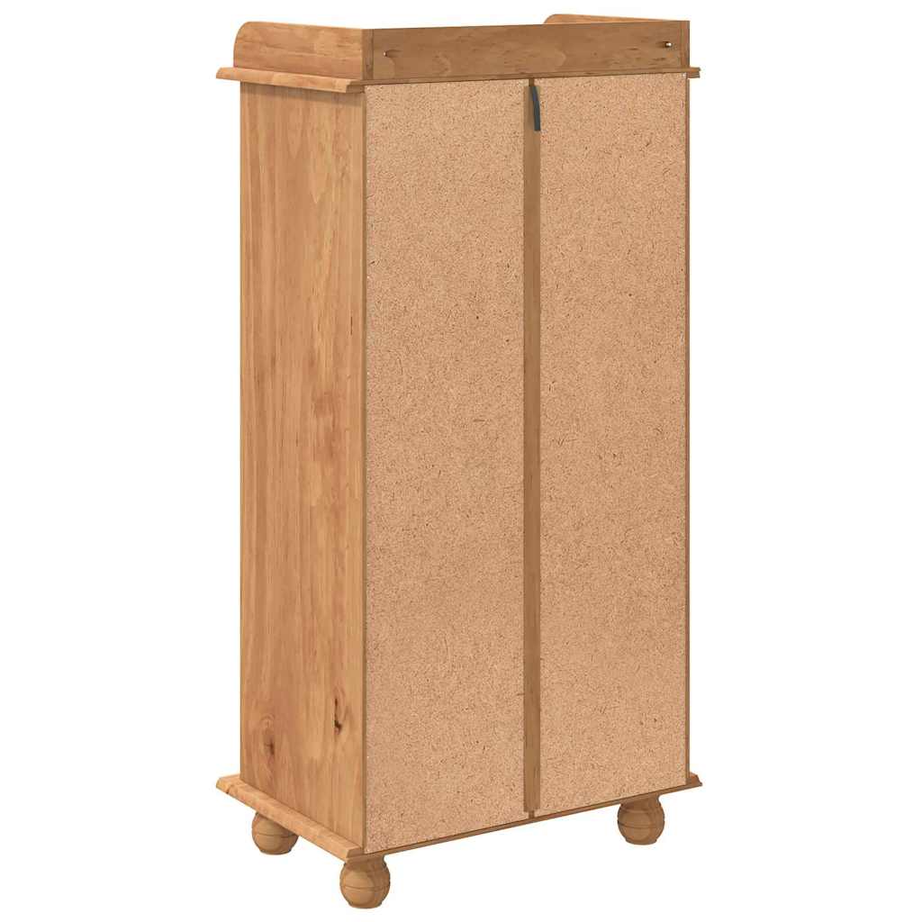 Vinskap ASKIM Honningvoks 57 x 37 x 114 cm Massiv furu