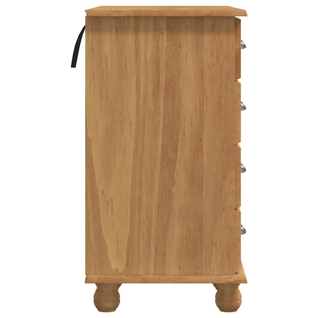 Skrivebord med skuff ASKIM Brun 95 x 40 x 75 cm Massiv furu