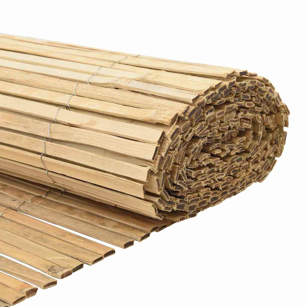 Bambusgjerde Naturlig 400 x 180 cm Bambus