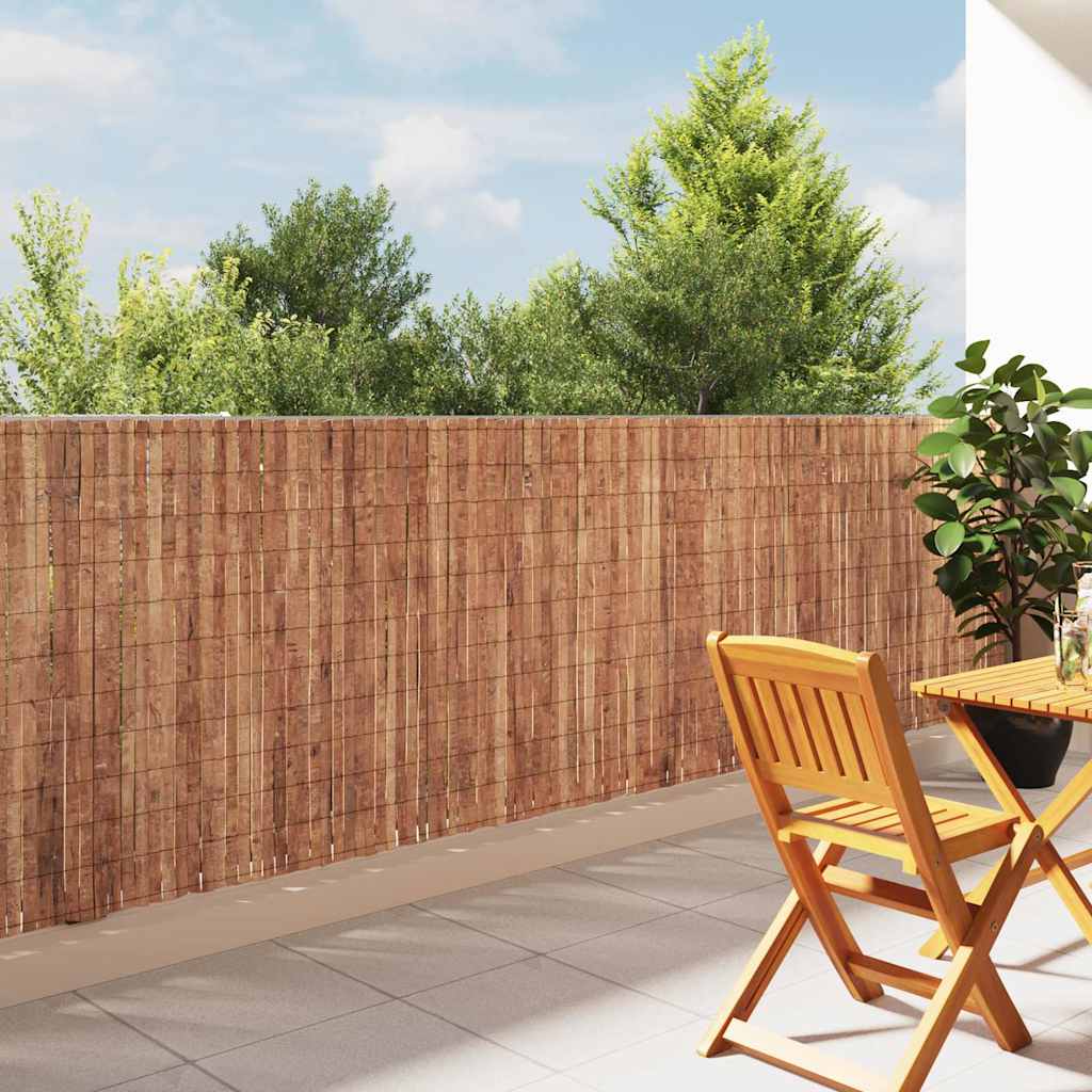 Barkgjerde Brun 400 x 125cm Bark
