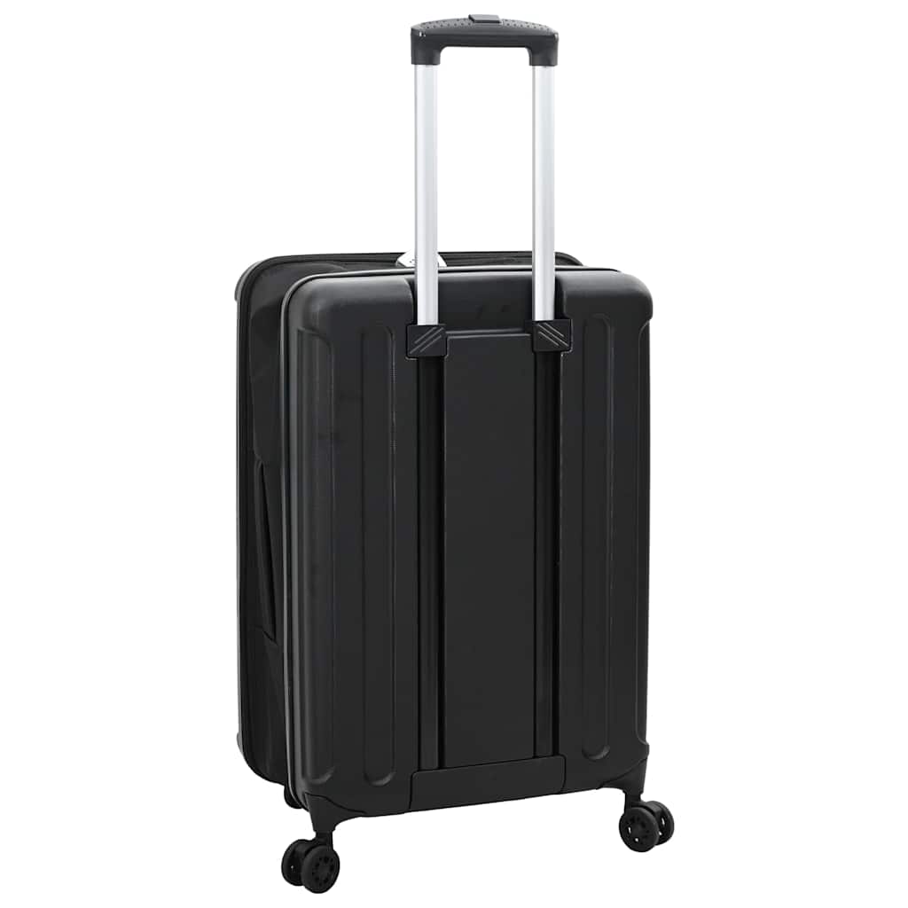 Koffert med lås Svart 34 x 23 x 55.5 cm ABS-plast