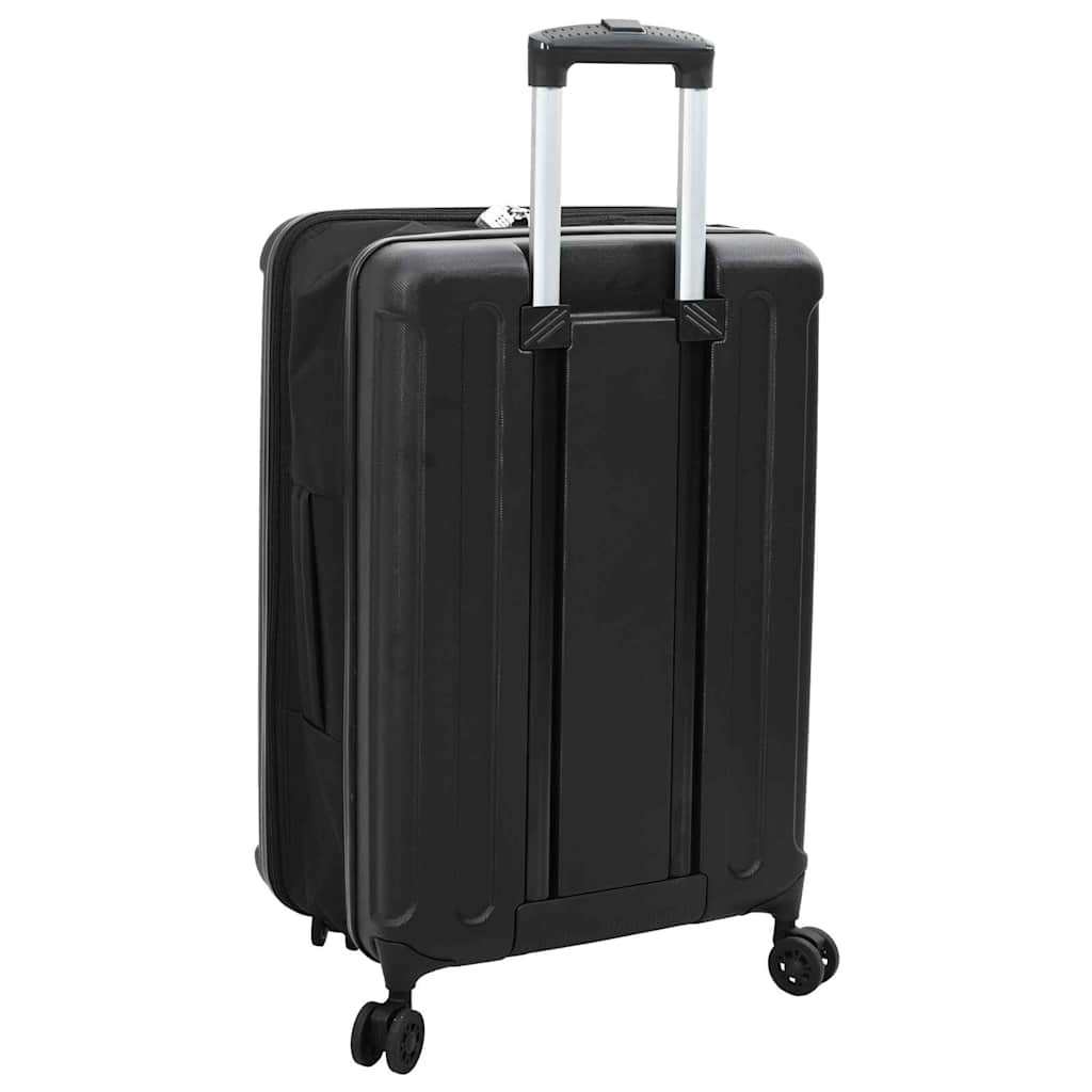 Koffert med lås Svart 43 x 27 x 66 cm ABS-plast