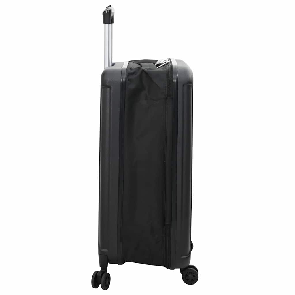 Koffert med lås Svart 43 x 27 x 66 cm ABS-plast