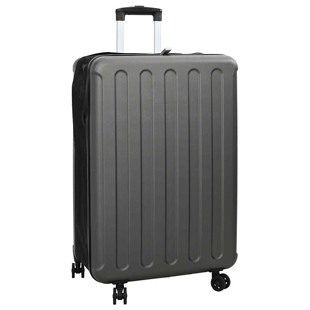 Koffert med lås Mørke grå 50 x 30 x 76 cm ABS-plast