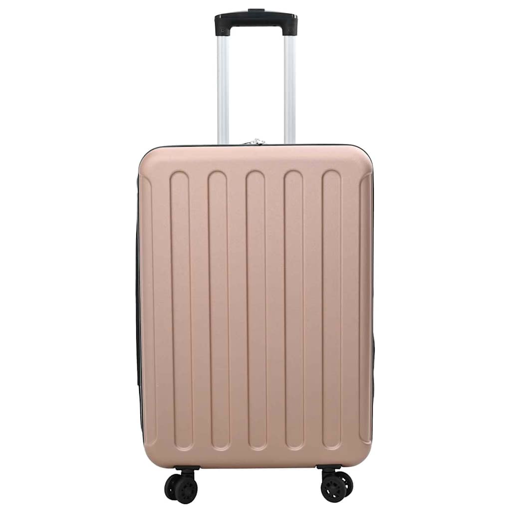 Koffert med lås rosegull 43 x 27 x 66 cm ABS-plast