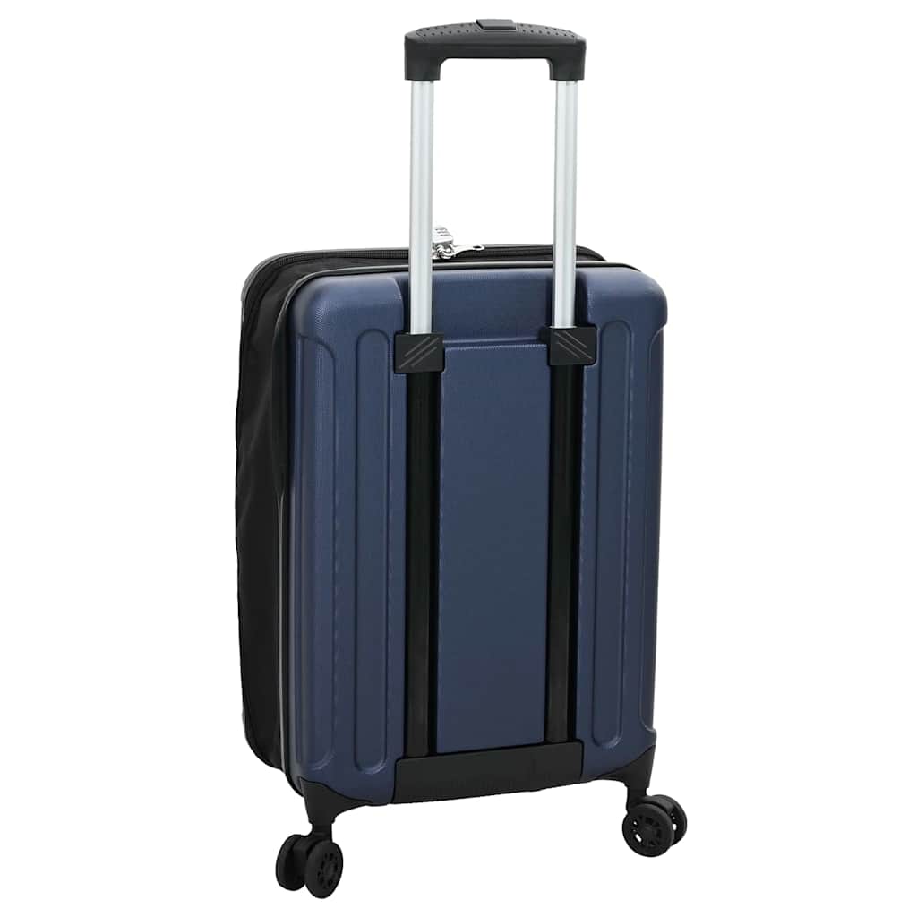 Koffert med lås Mørkblå 34 x 23 x 55.5 cm ABS-plast