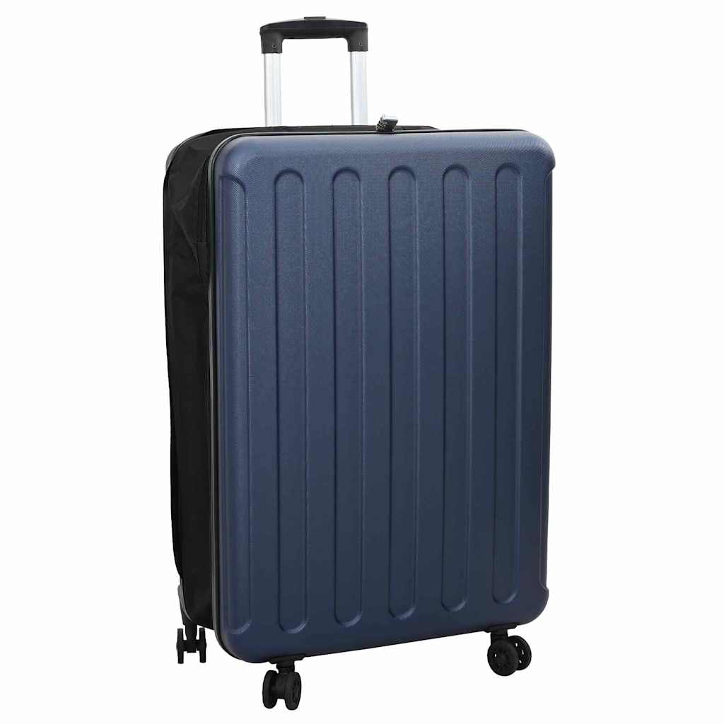 Koffert med lås Mørkblå 50 x 30 x 76 cm ABS-plast