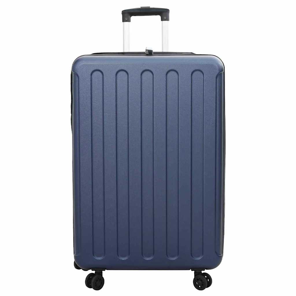 Koffert med lås Mørkblå 50 x 30 x 76 cm ABS-plast