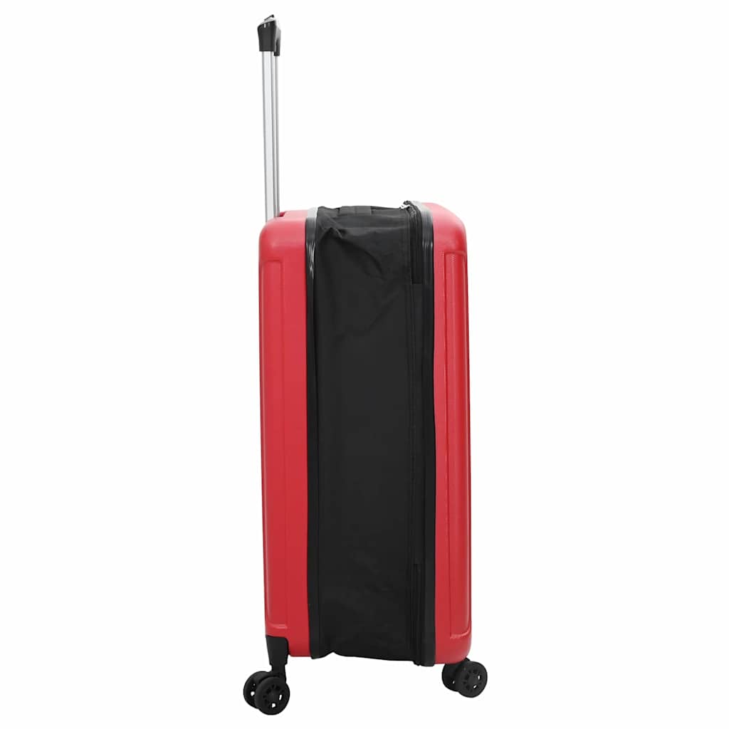 Koffert med lås Rød 34 x 23 x 55.5 cm ABS-plast