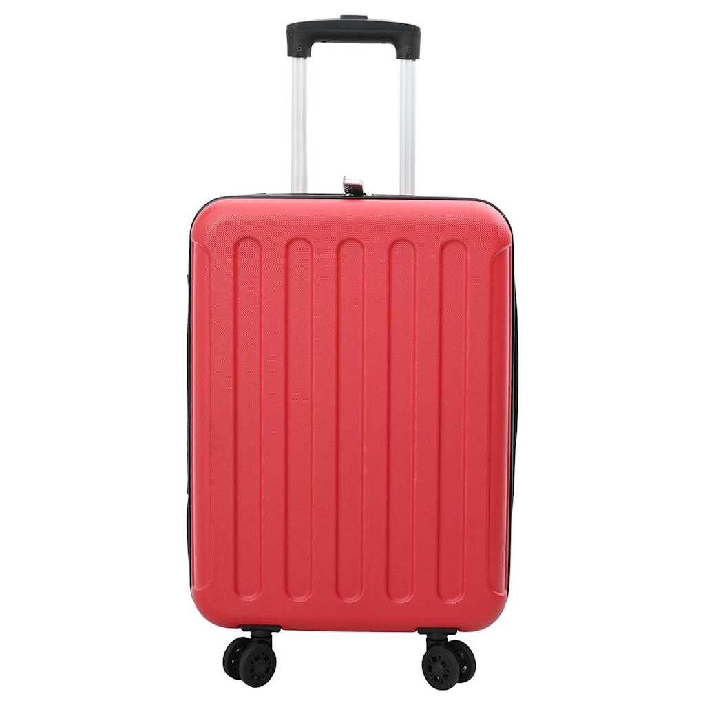 Koffert med lås Rød 43 x 27 x 66 cm ABS-plast