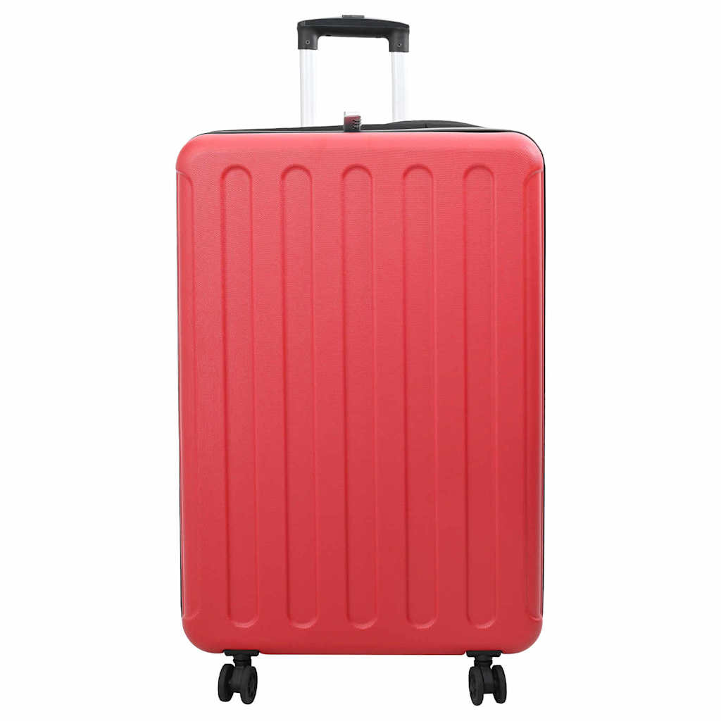 Koffert med lås Rød 50 x 30 x 76 cm ABS-plast