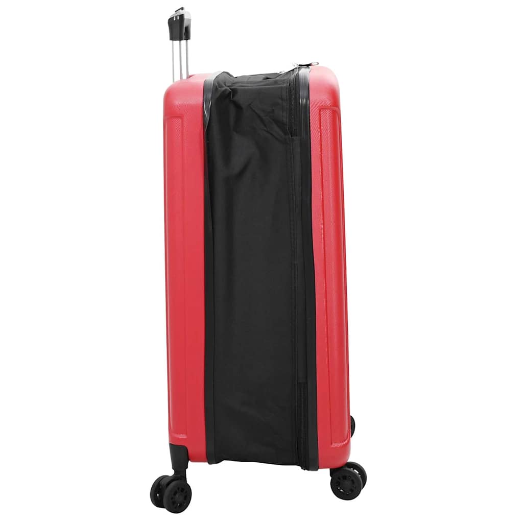 Koffert med lås Rød 50 x 30 x 76 cm ABS-plast
