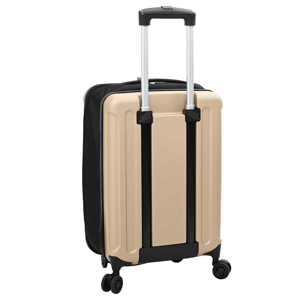 Koffert med lås champagne 34 x 23 x 55.5 cm ABS-plast