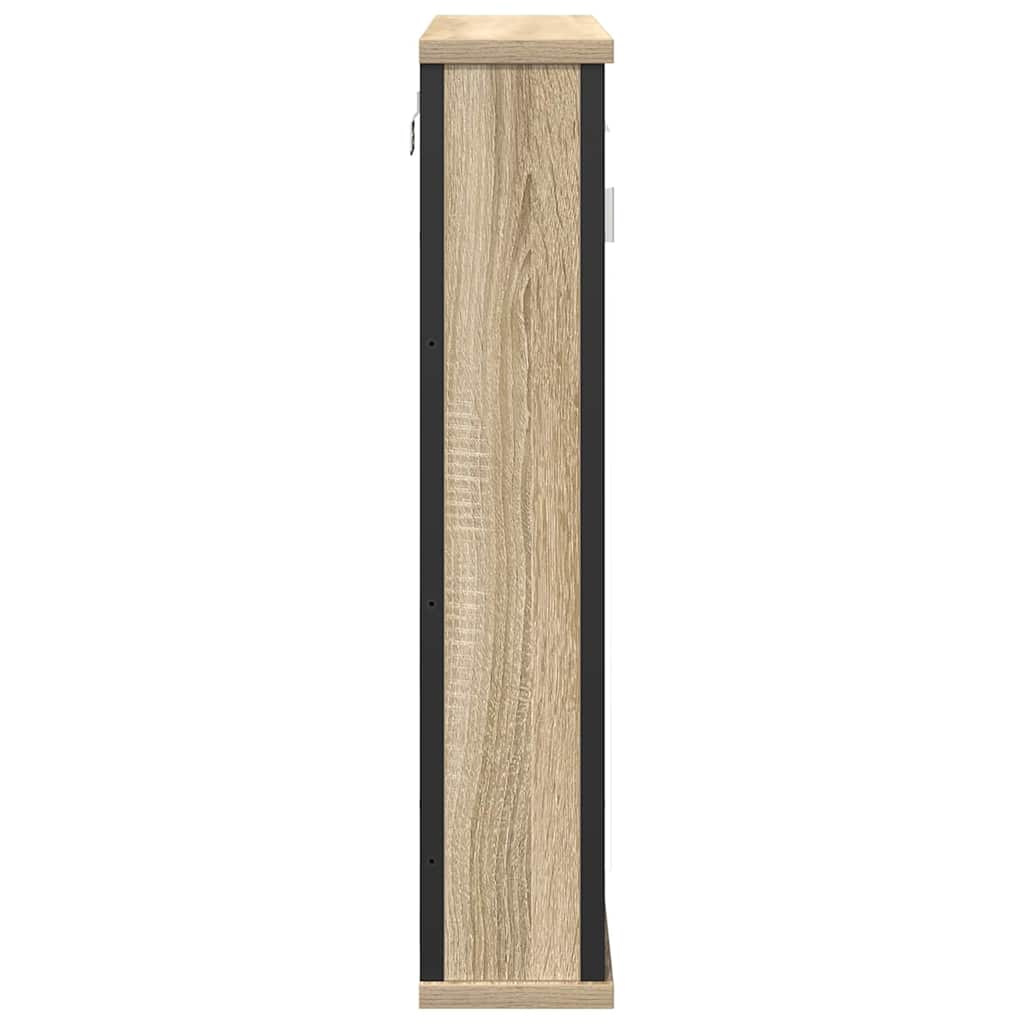 Speilskap med hylle Sonoma eik 42 x 12 x 60 cm Konstruert tre