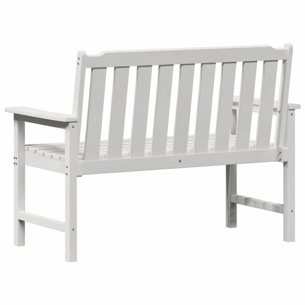 Hagebenk Hvit 120 x 59 x 88 cm HDPE
