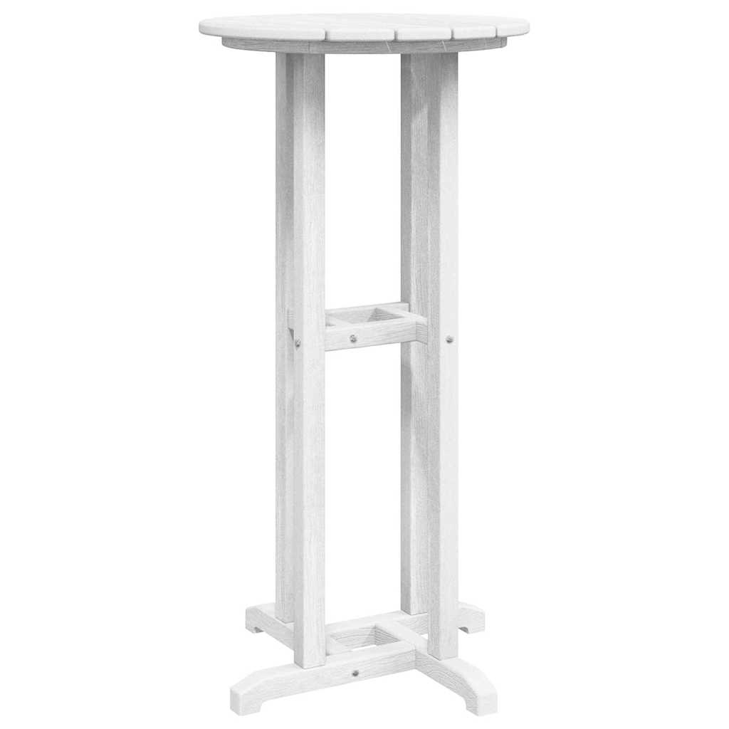 Barbord Hvit 55 x 55 x 107 cm Polyethylen