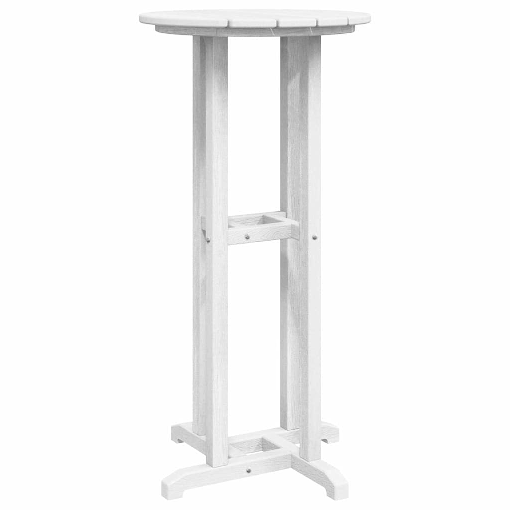 Barbord Hvit 55 x 55 x 107 cm Polyethylen