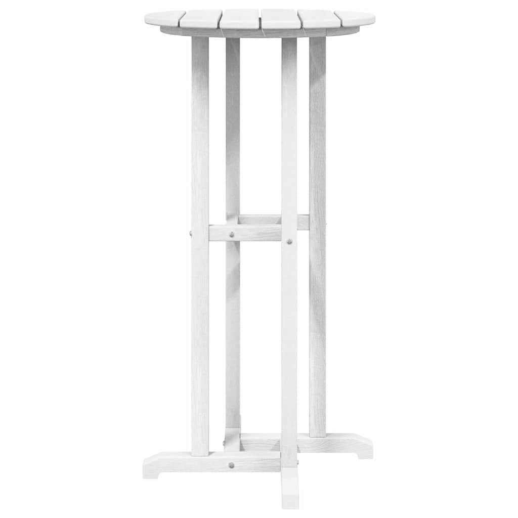 Barbord Hvit 55 x 55 x 107 cm Polyethylen