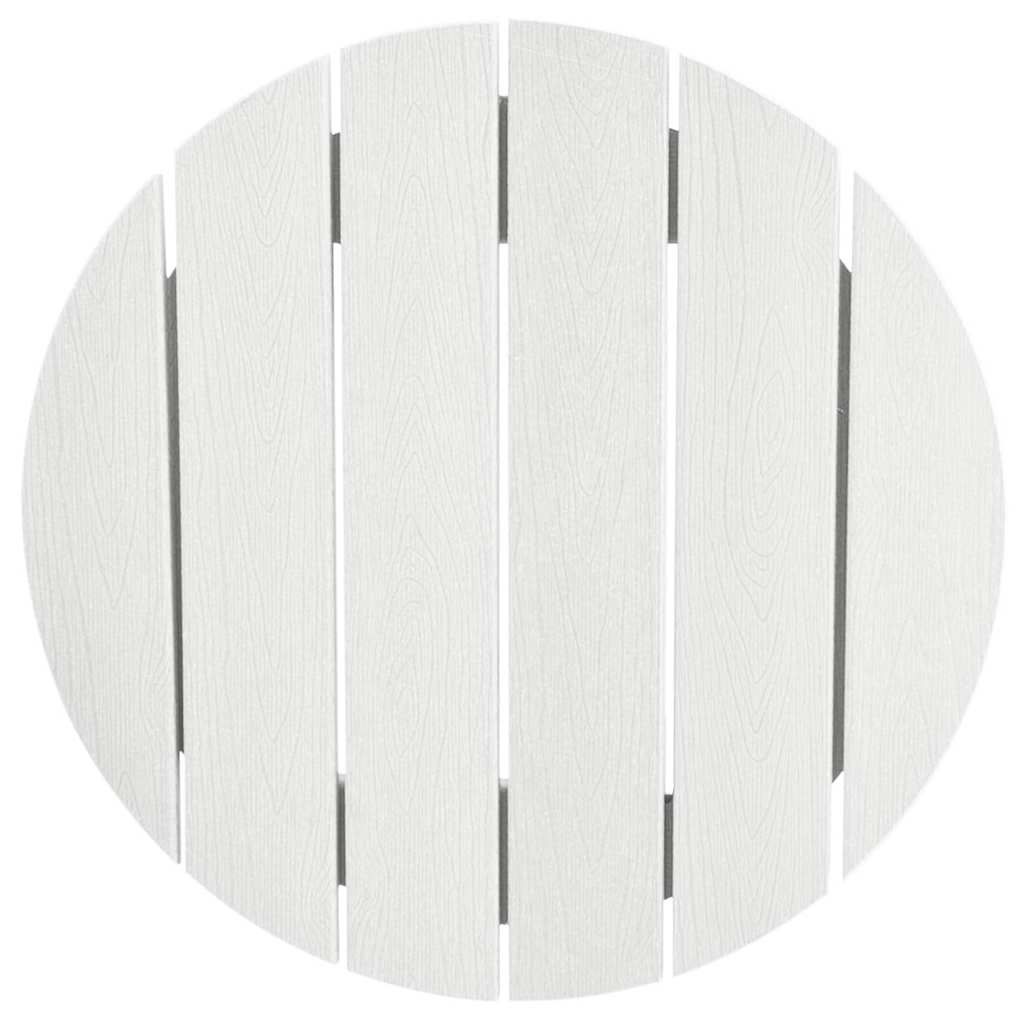 Barbord Hvit 55 x 55 x 107 cm Polyethylen