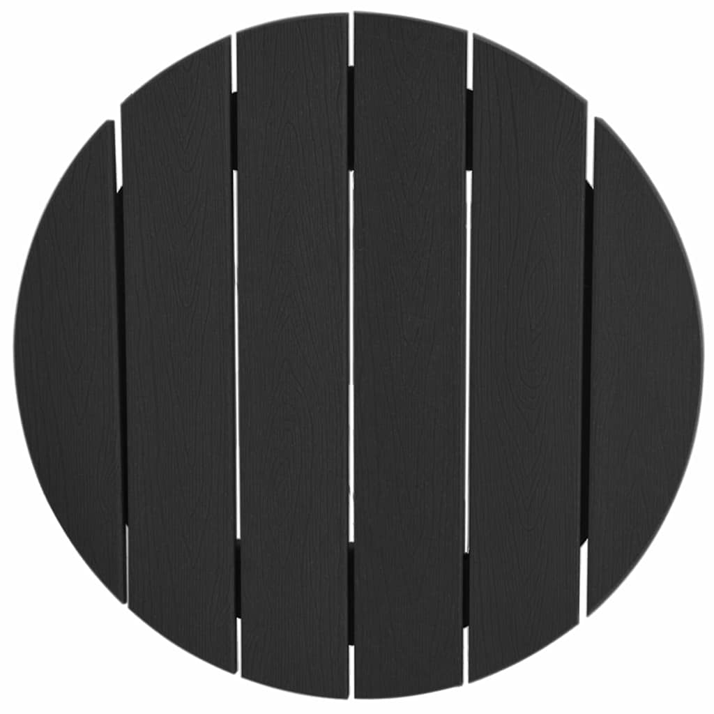Barbord Svart 55 x 55 x 107 cm Polyethylen