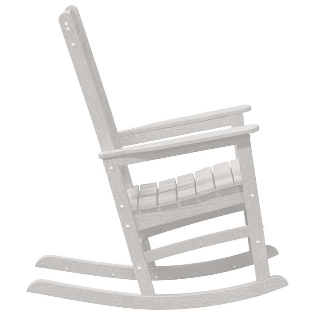 Hagegyngestol Hvit 92 x 70 x 108cm HDPE