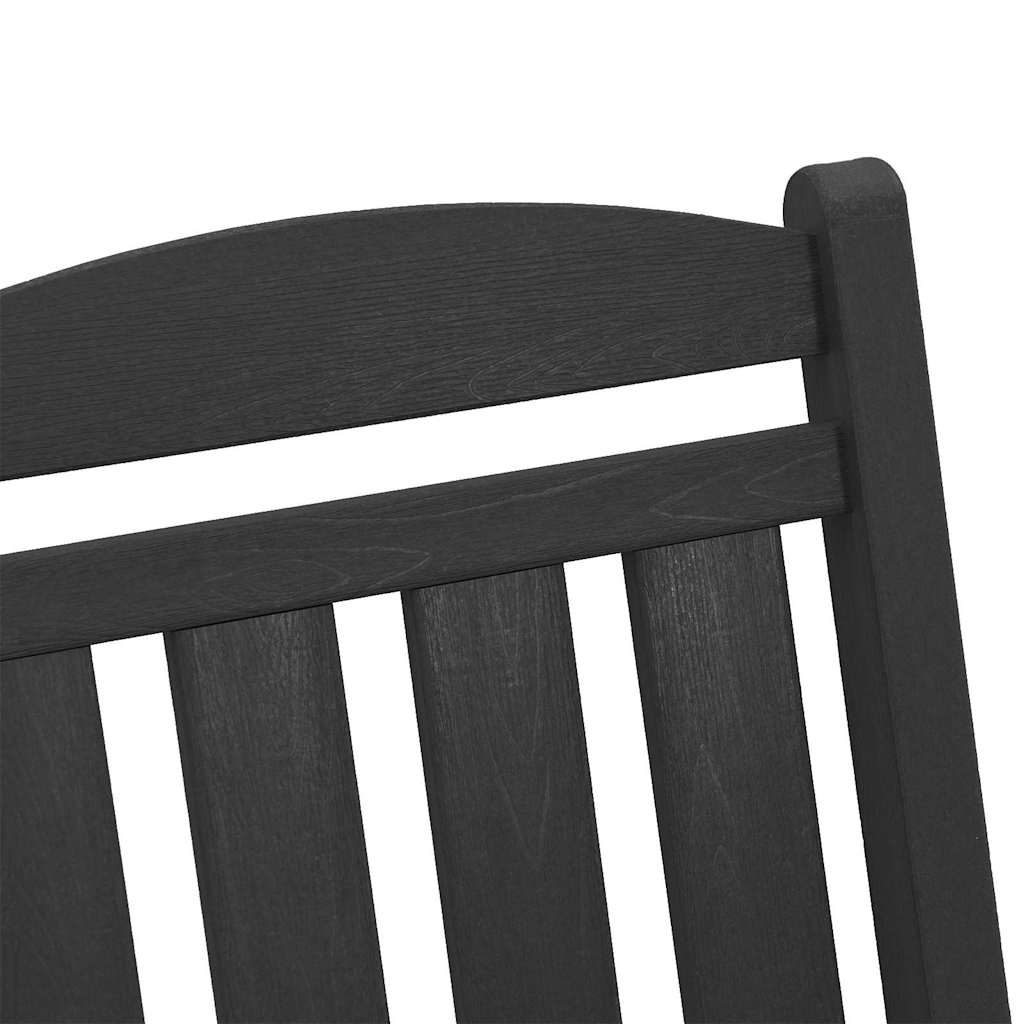 Hagegyngestol Svart 92 x 70 x 108cm HDPE