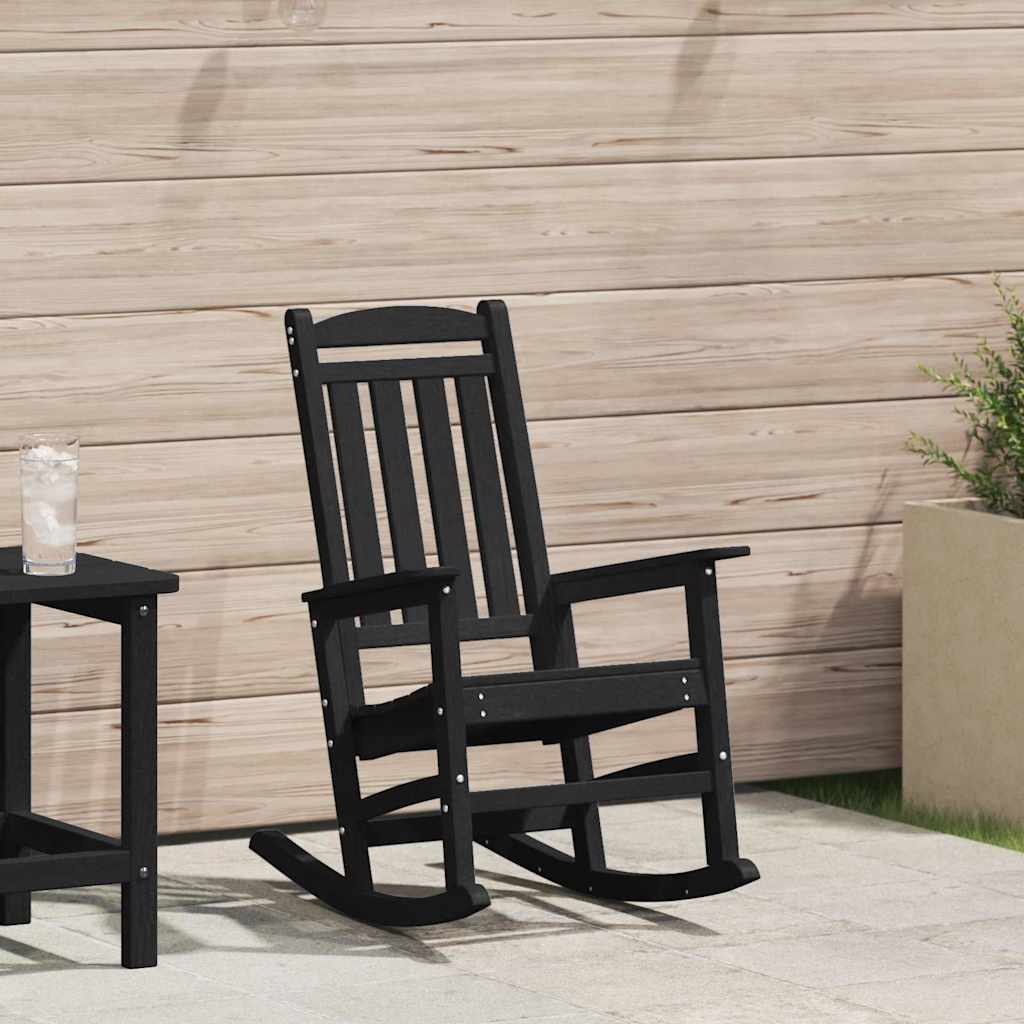 Hagegyngestol Svart 92 x 70 x 108cm HDPE