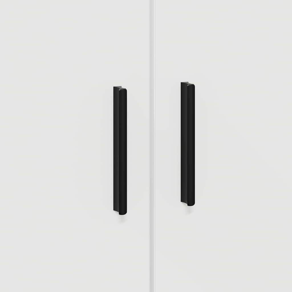 Sengestamme med skuff Hvit 100 x 200 cm Konstruert tre