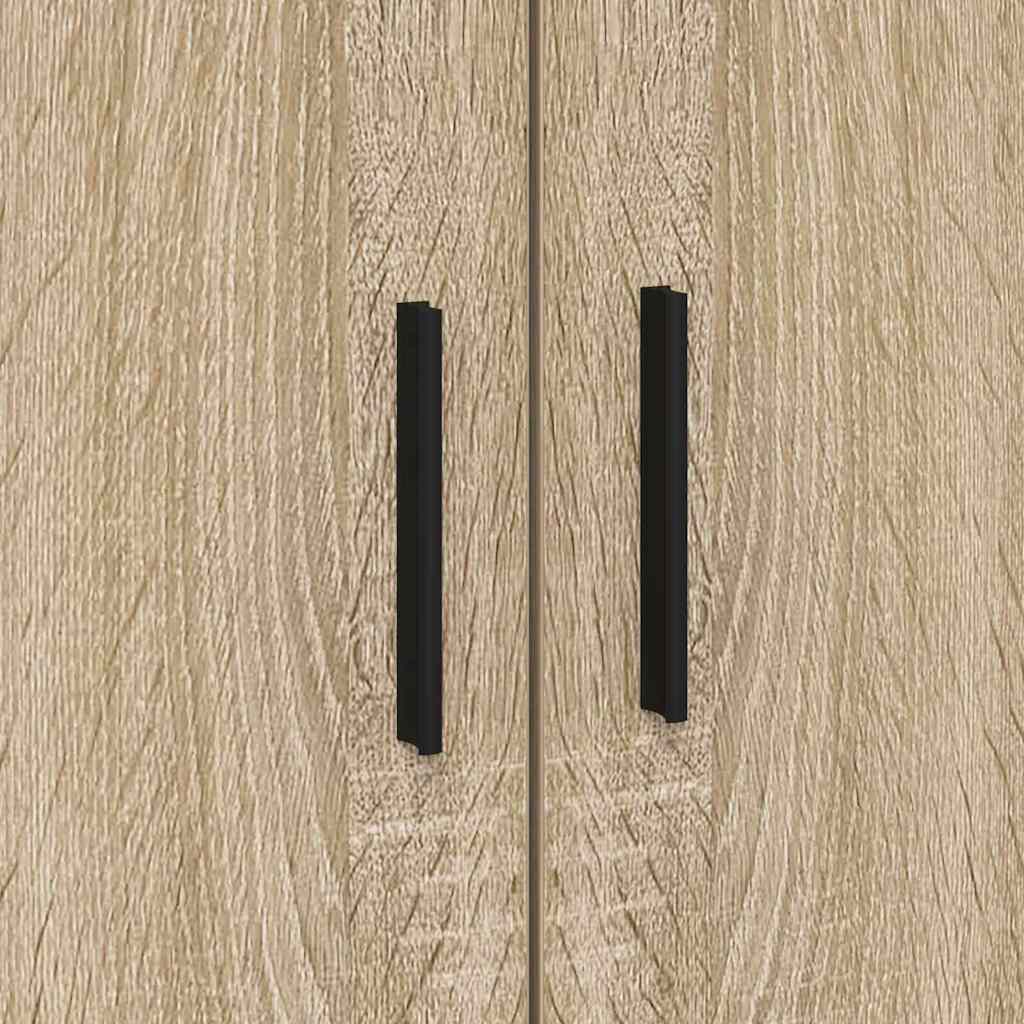 Sengestamme med skuff Sonoma eik 90 x 190 cm Konstruert tre