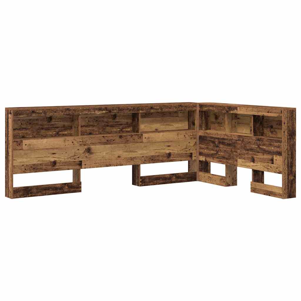 Lagringshodegavl med hylle Gamle tre 207,5 x 137,5 x 76,5 cm
