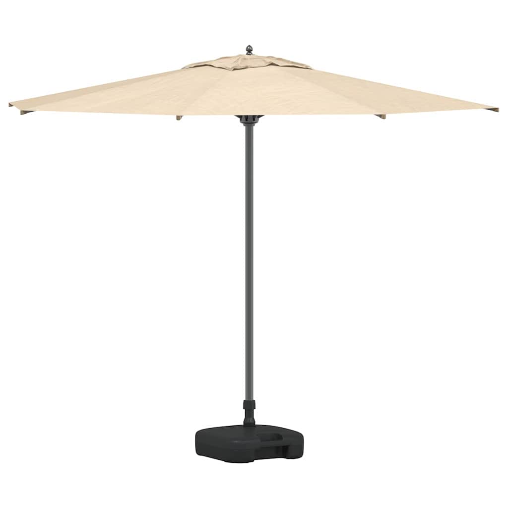 Parasollfot Svart 45 x 45 x 29,5 cm Høy densitet polyetylen vidaXL