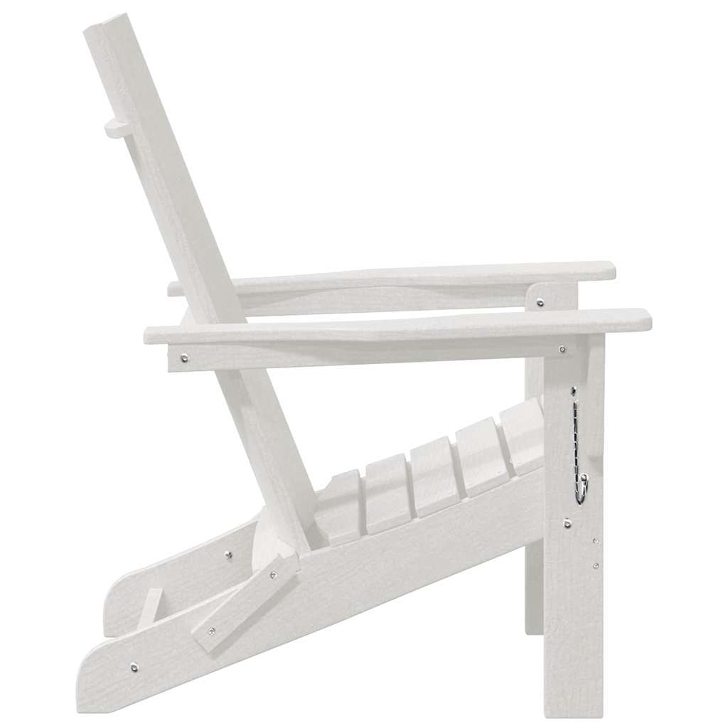 Hage Stol 2 pcs Hvit 80.5 x 74.5 x 92 cm Polyethylen