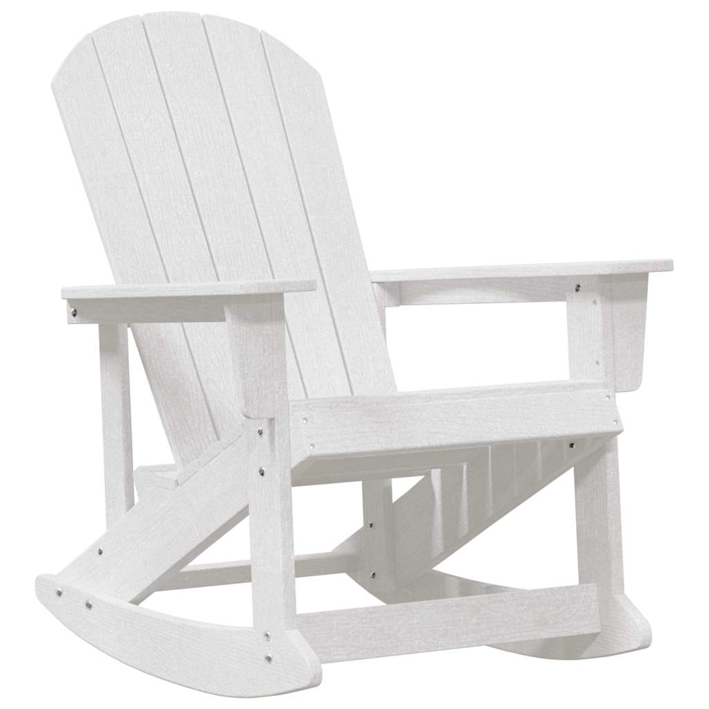 Adirondack Gyngestoler 2 pcs Hvit HDPE
