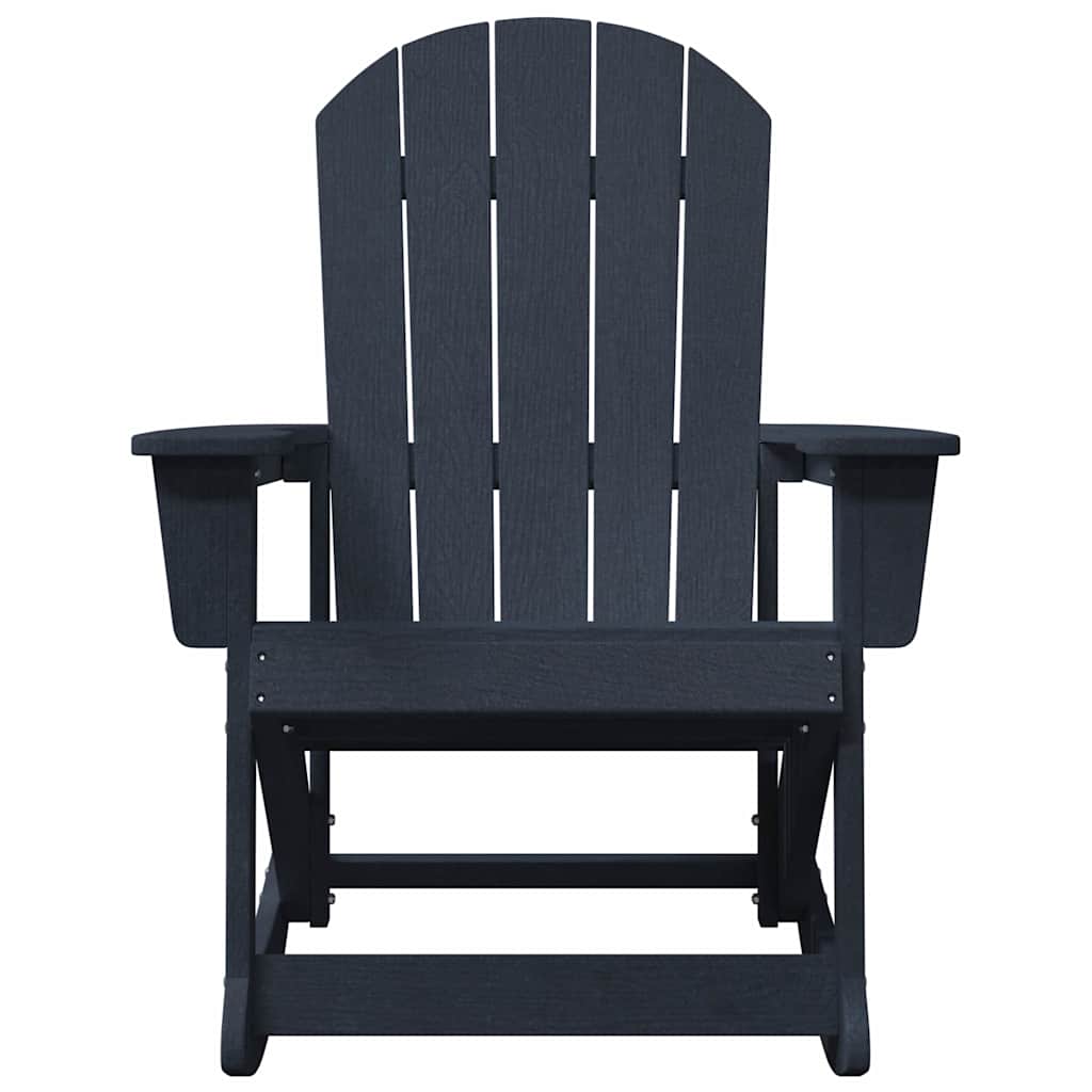Adirondack Gyngestoler 2 pcs Marineblå HDPE