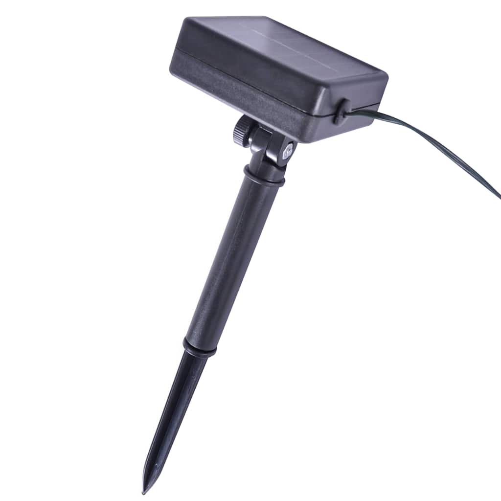 Kunstige buksbomballer med LED-lys 2 stk grønn 20 cm