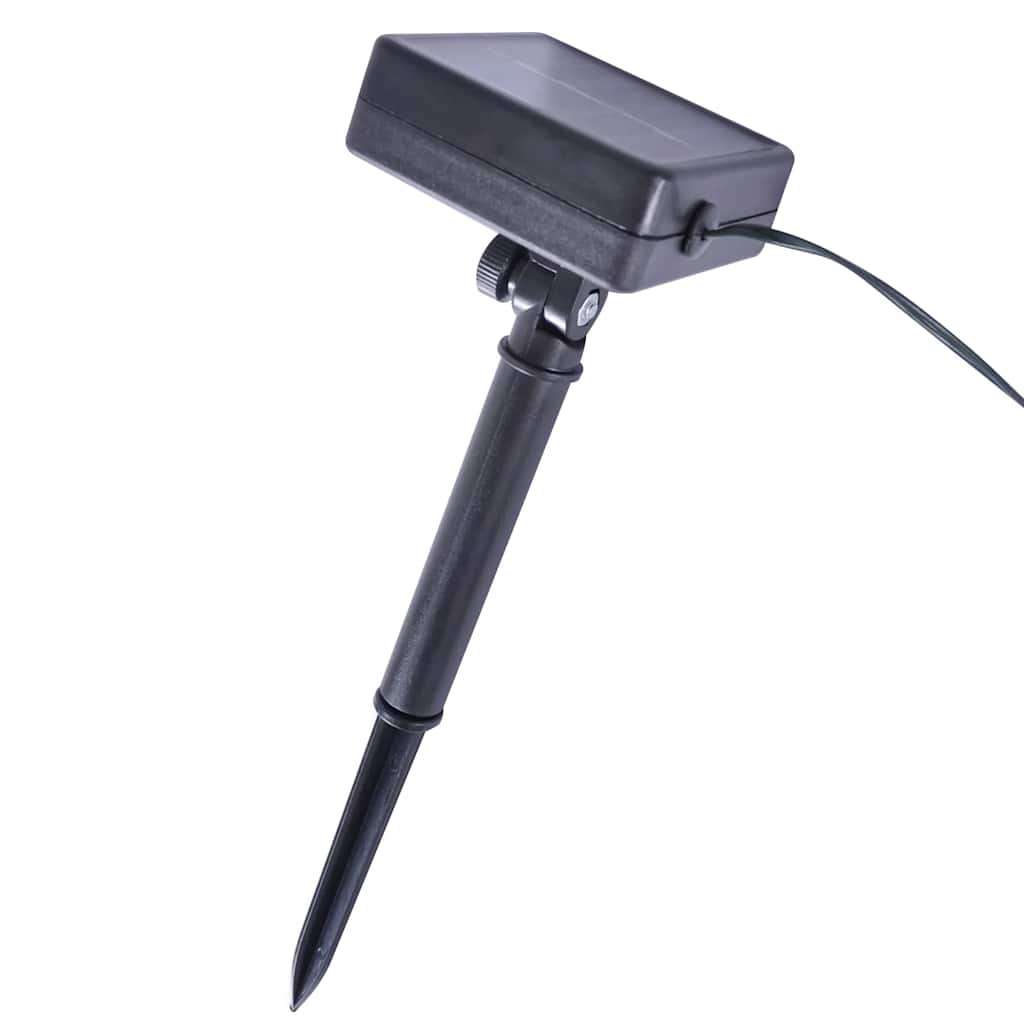 Kunstige buksbomballer med LED-lys 2 stk grønn 35 cm