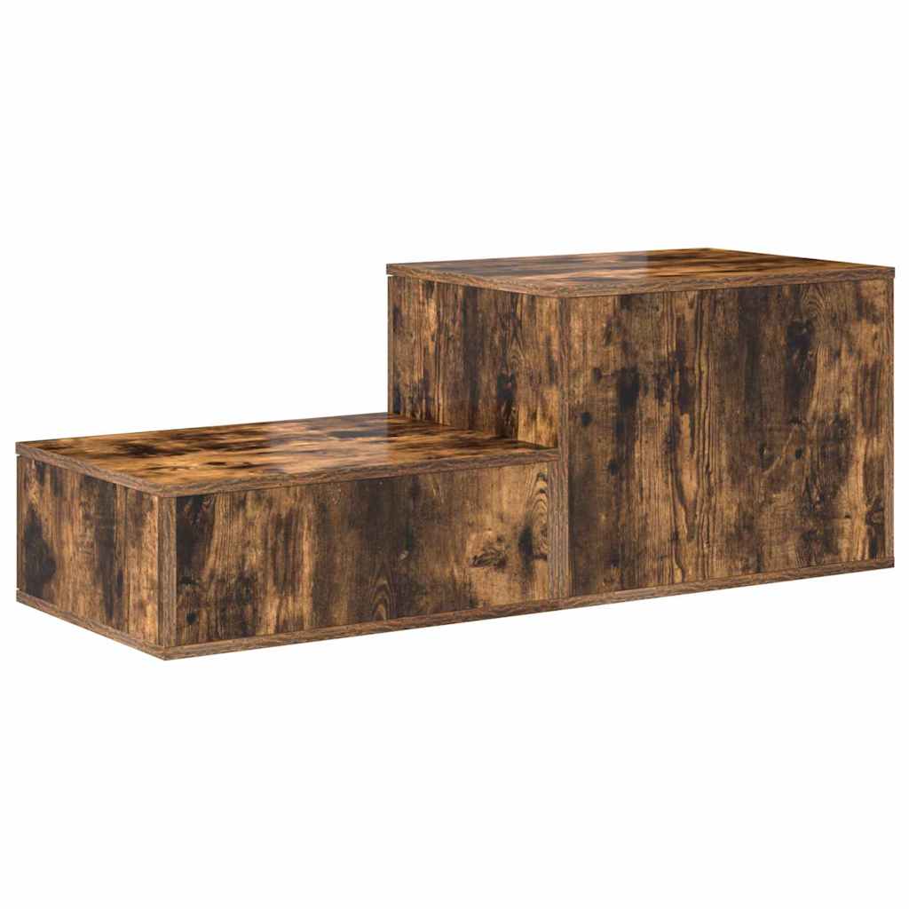 Oppbevaringsskap 2 pcs Røkt eik 103 x 41 x 40 cm Konstruert tre