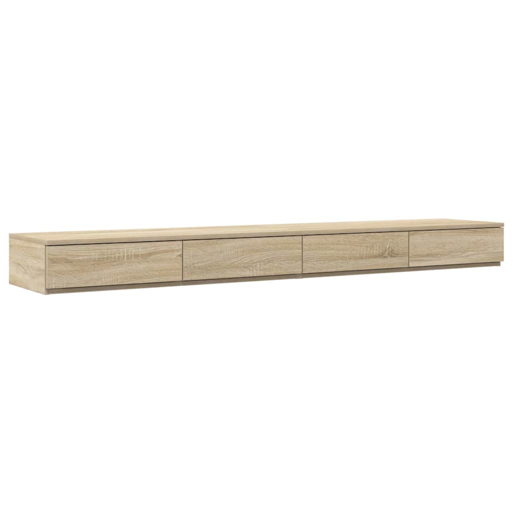 Sengeskuffer Sonoma eik 200 x 36,5 x 16,5 cm Konstruert tre