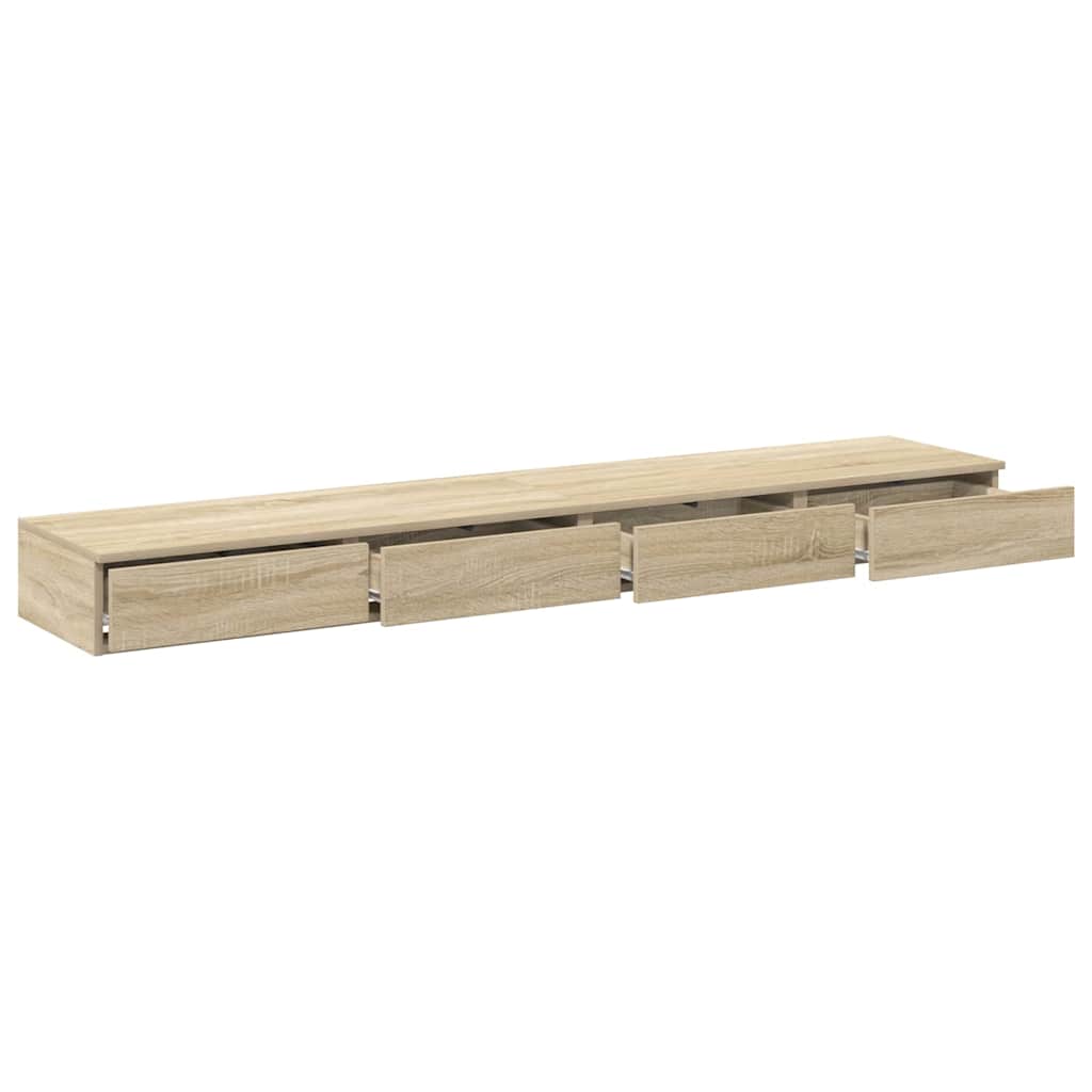 Sengeskuffer Sonoma eik 200 x 36,5 x 16,5 cm Konstruert tre