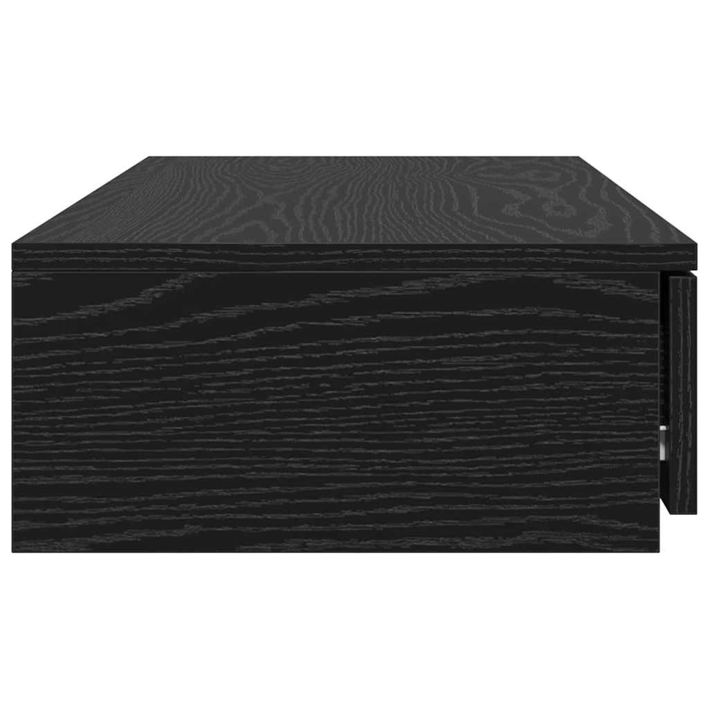 Sengeskuffer Svart Eik 75 x 36,5 x 16,5 cm Konstruert tre