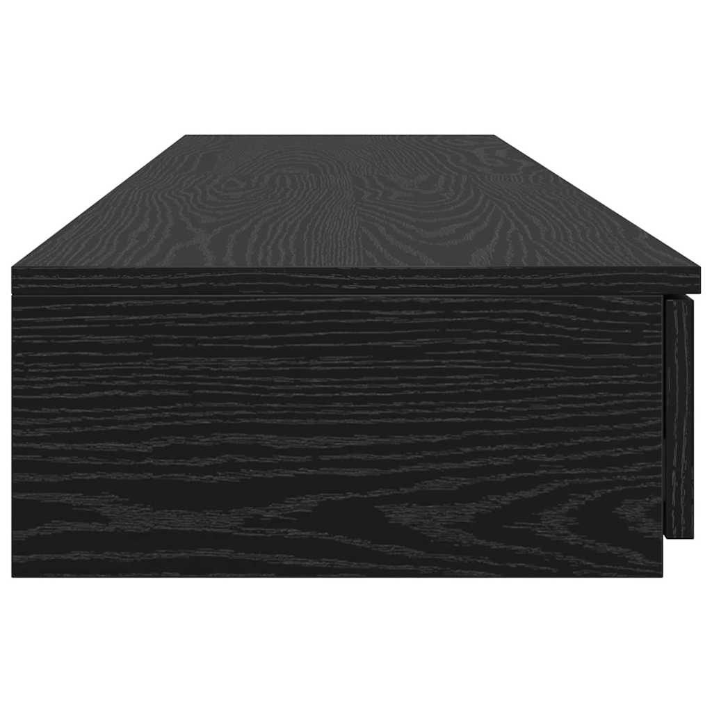 Sengeskuffer Svart Eik 160 x 36,5 x 16,5 cm Konstruert tre