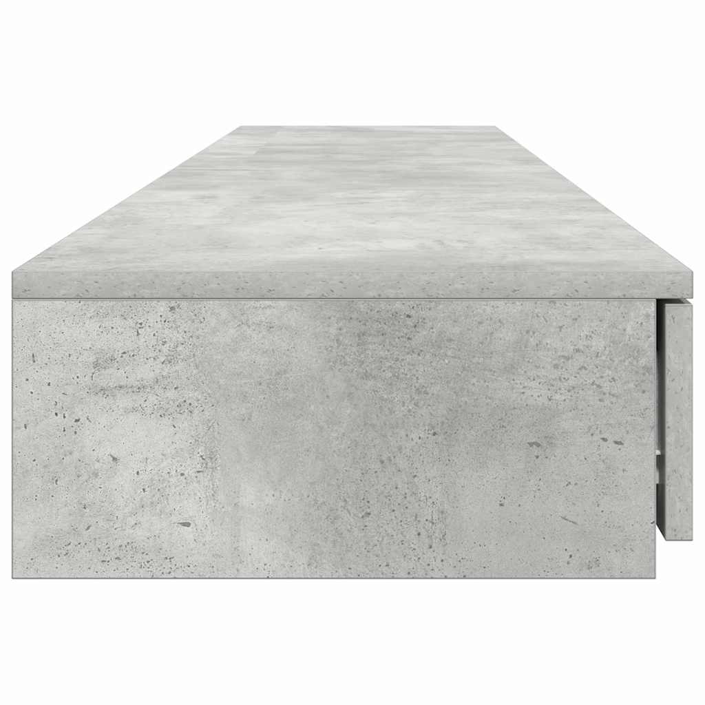 Sengeskuffer Betonggrå 180 x 36,5 x 16,5 cm Konstruert tre