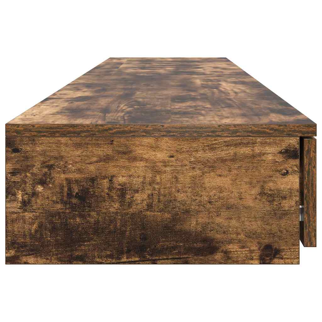 Sengeskuffer Røkt eik 180 x 36,5 x 16,5 cm Konstruert tre