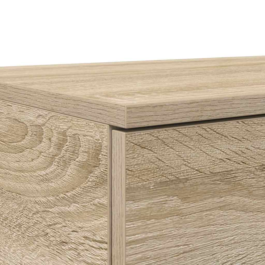 Sengeskuffer Sonoma eik 135 x 36,5 x 16,5 cm Konstruert tre