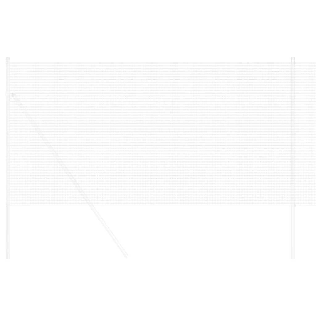 Sveist trådgjerde 1000 x 40 cm sølv