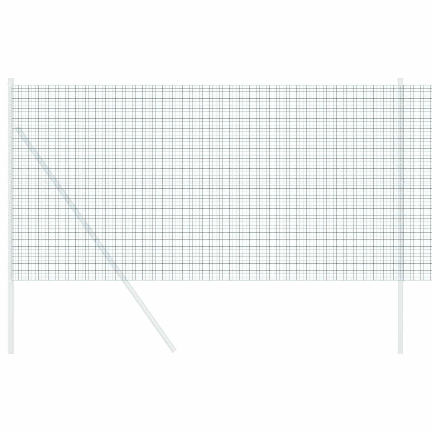 Sveist trådgjerde grønn