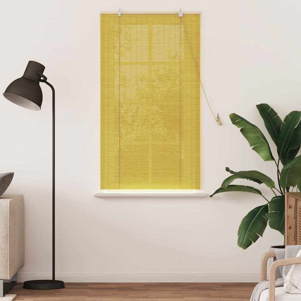 Rullegardin Gul 80 x 160 cm Bambus