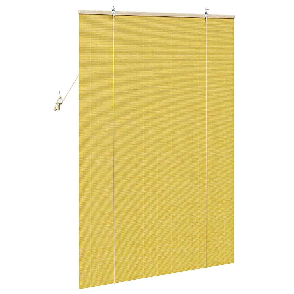 Rullegardin Gul 100 x 160 cm Bambus